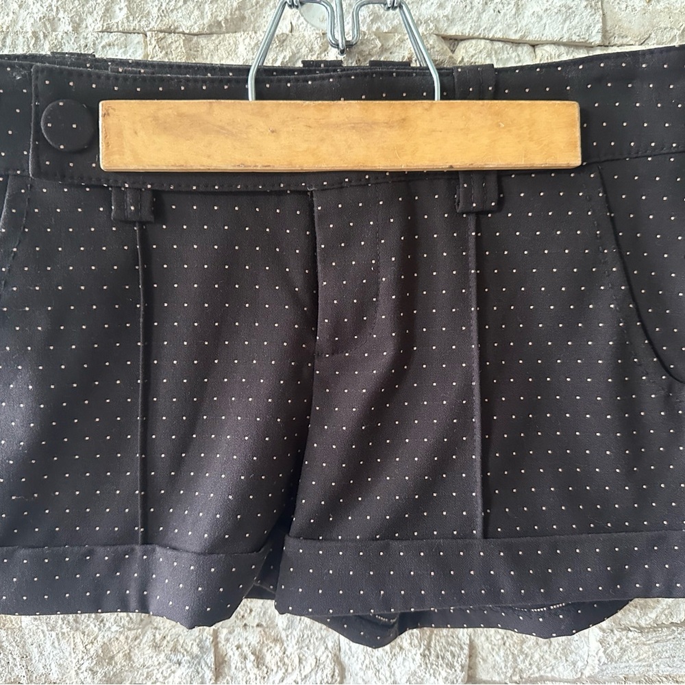 Black Polka Dot Shorts